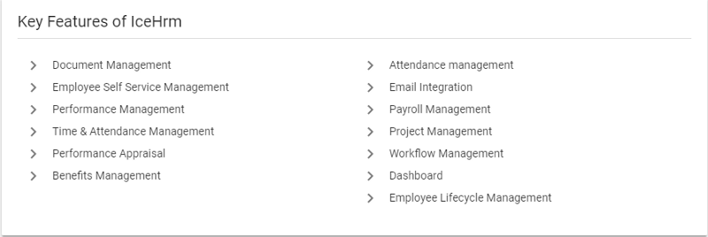 Human Resources Information System