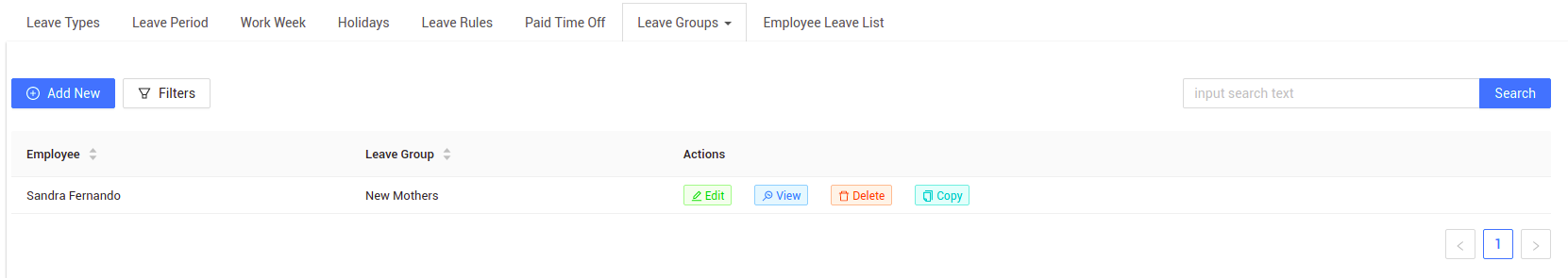 Understanding Leave Groups in IceHrm
