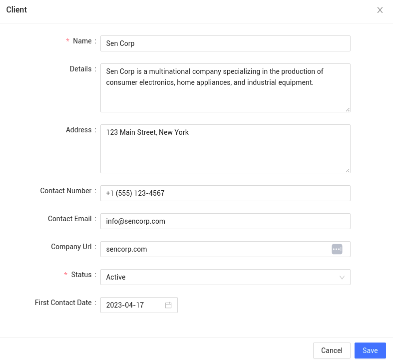 How To Add A New Client in IceHrm