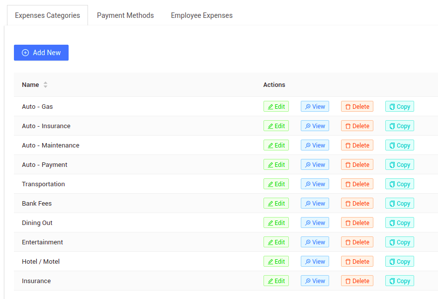 Adding Employee Expenses As An Admin in IceHrm