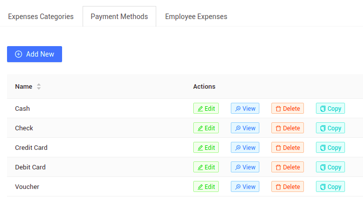 Adding Employee Expenses As An Admin in IceHrm