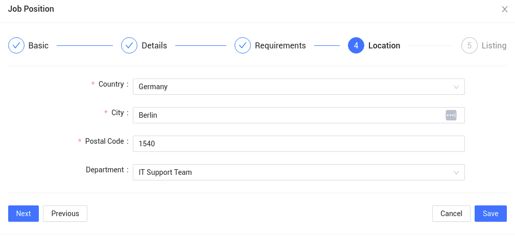 Creating A Job Post in IceHrm