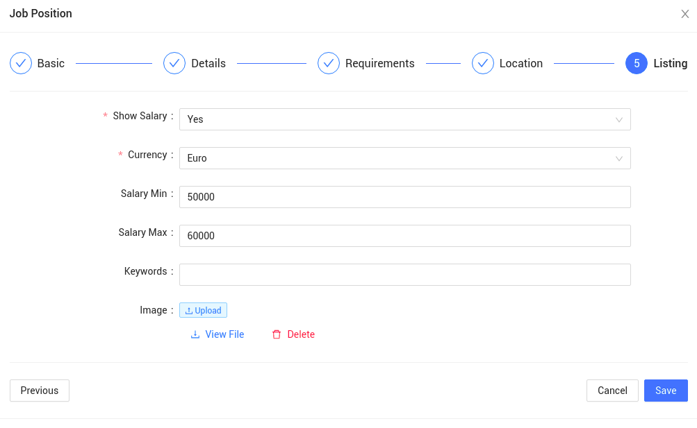 Creating A Job Post in IceHrm