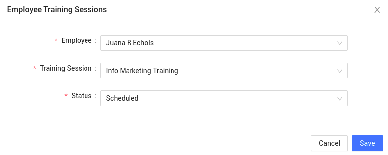 How to Assign Training in IceHrm