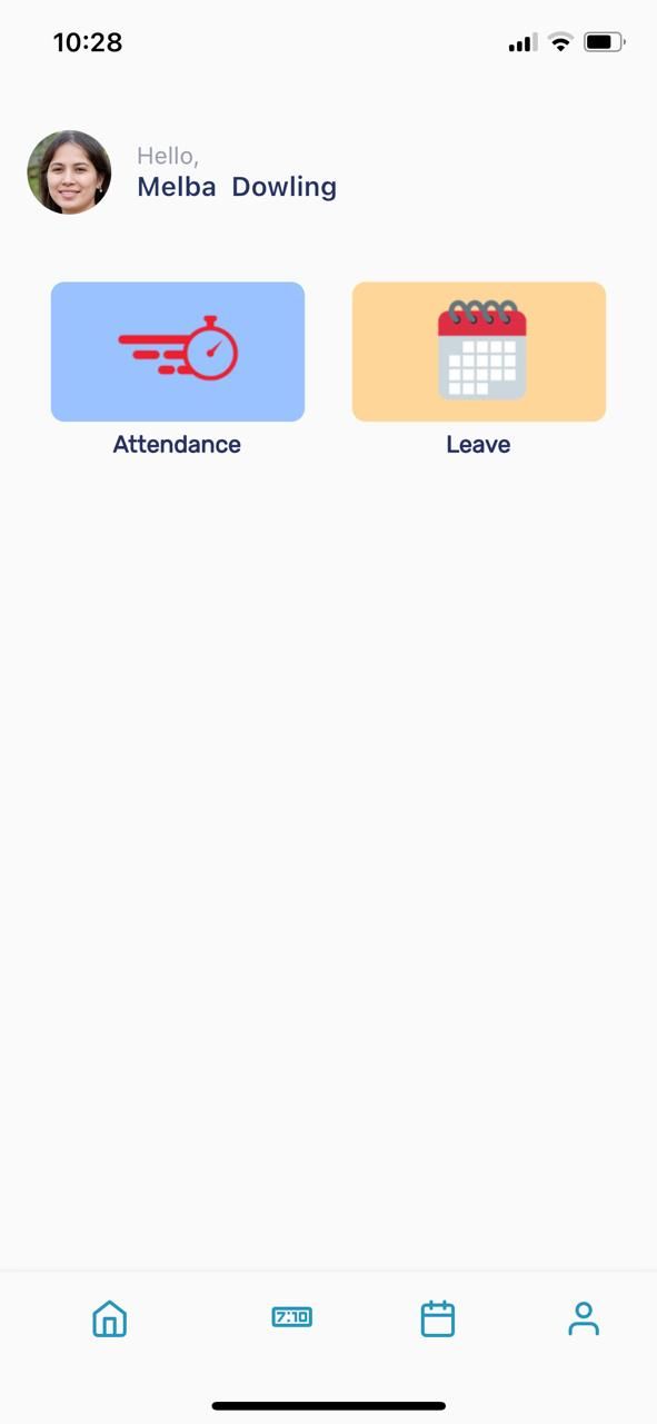 Marking Attendance Using The IceHrm Mobile App