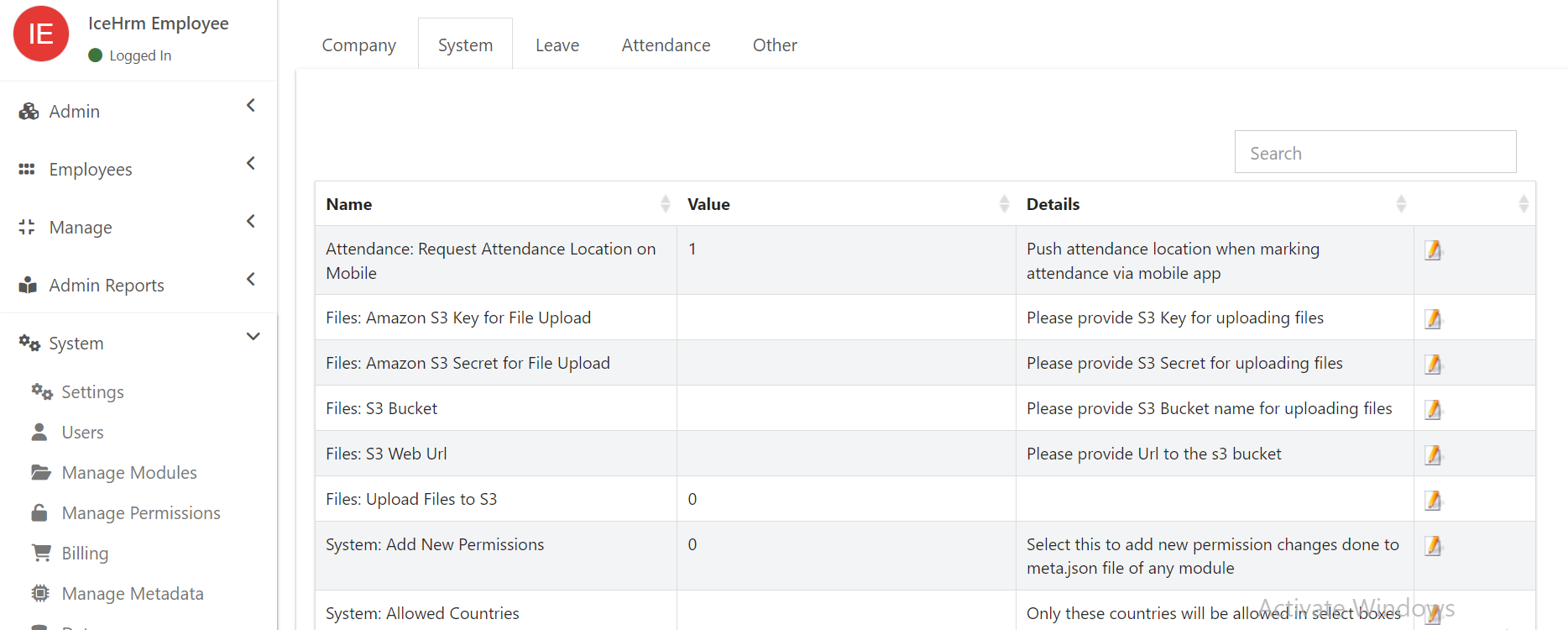 Attendance Tracking With IceHrm Mobile App
