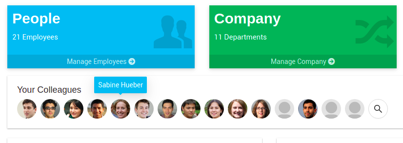 Employee Directory in IceHrm