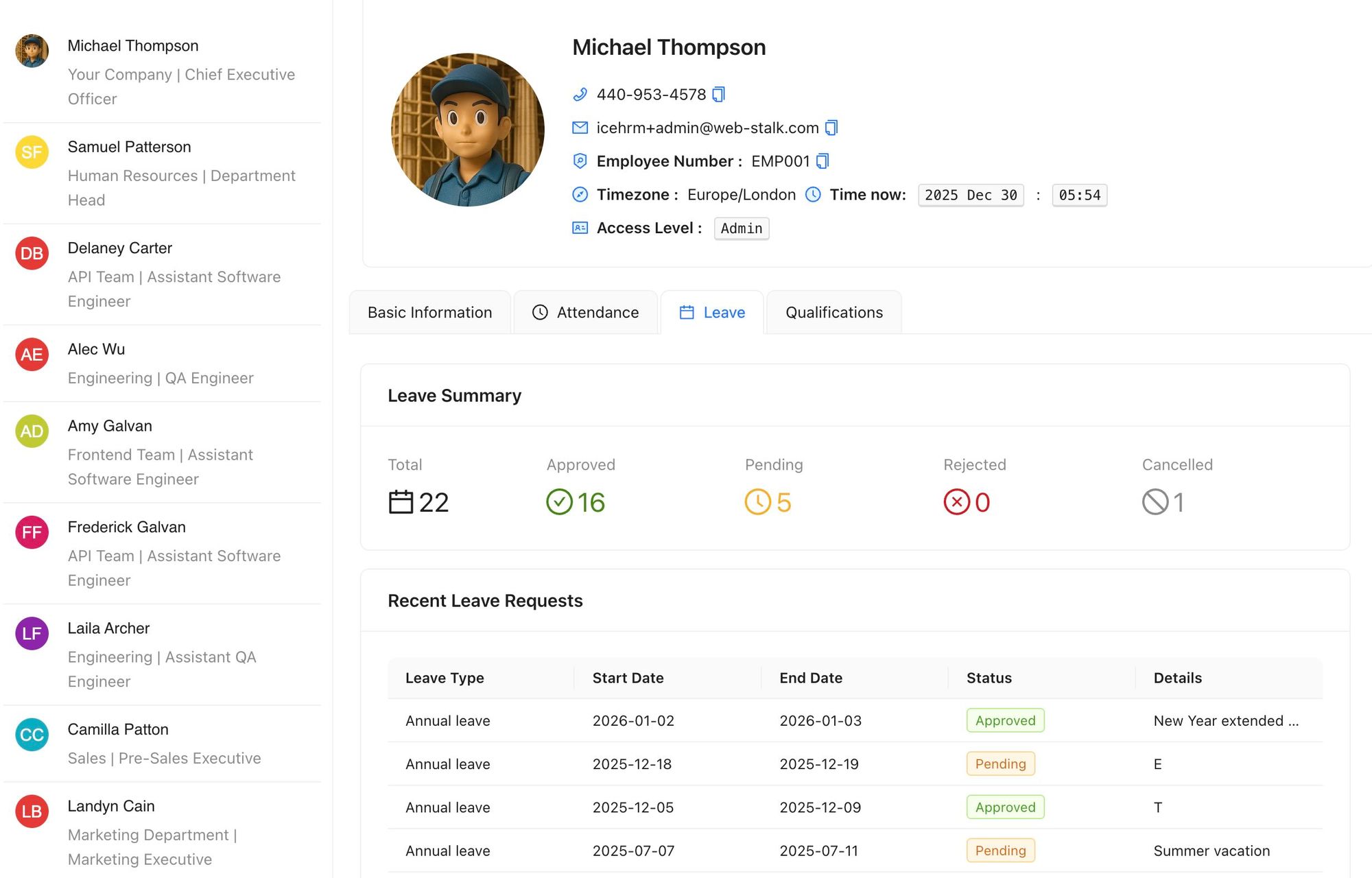 What's New in IceHrm v35: Analytics Dashboards, Smarter Payroll & More