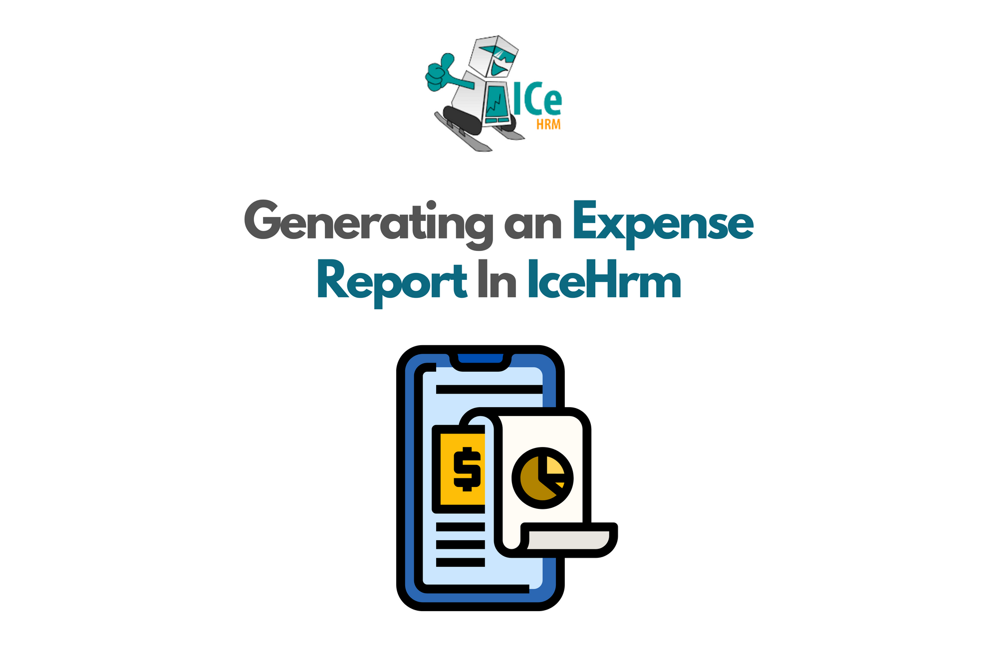 Generating an Expense Report in IceHrm